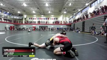 165 lbs Champ. Round 1 - Luke Ciampa, East Stroudsburg vs Cody Hicks, Fort Hays State
