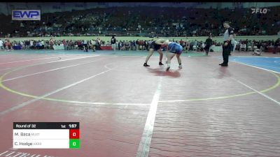 200 lbs Round Of 32 - Max Baca, Mustang Middle School vs Colter Hodge, Harrah