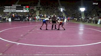 1-5A 145 Cons. Semi - Kinzlee Turner, Fultondale vs Raelyn Lovold, Escambia County