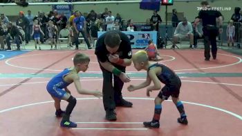 40 lbs Semifinal - Adrien Lopez, Clinton Youth Wrestling vs Micael Boso, Ironman Wrestling