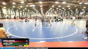 88 lbs Rd# 2 10:30am Friday - Sammy Sanchez, California National Team vs Daniel Casey, Maryland Gold