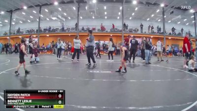 60 lbs Cons. Round 2 - Hayden Patch, Hard Rock Rams vs Bennett Leslie, Hard Rock Rams