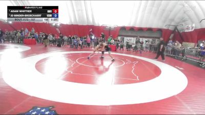 157 lbs 1st Place Match - Adam Whittier, Mukwonago Wrestling Club vs Jd Minder-Broeckaert, Victory School Of Wrestling