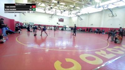 235 lbs Champ. Round 1 - Elisa Najera, Olympian vs Gia Coons, Orange Vista