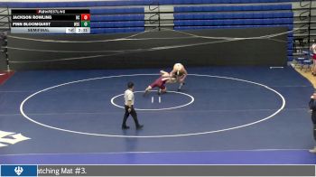 149 lbs Semifinal - Finn Bloomquist, Wisconsin Eu Claire vs Jackson Rowling, Roanoke College