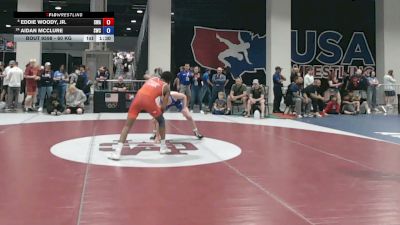 60 kg Cons. Rd Of 16 - Eddie Woody, Jr., Sebolt Wrestling Academy vs Aidan McClure, Suplex Wrestling Club