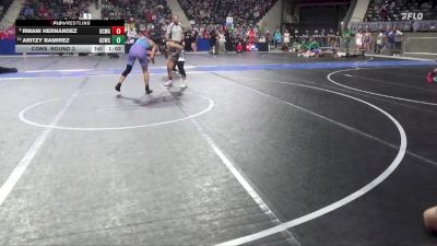 110 lbs Cons. Round 3 - Aritzy Ramirez, Garden City Wrestling Club vs Rmani Hernandez, Dodge City Wrestling Academy