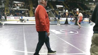 285 lbs Round Of 16 - Scott Santos, Melrose vs Evan Vieira, Foxborough