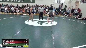 132 lbs Quarterfinal - Matthew Dupree, Scottsboro vs Samuel Hester, Deshler