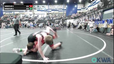 110 lbs Consi Of 8 #2 - Sawyer Ward, Red Ryder Wrestling Club vs Denver Norwood, Cowboy Wrestling Club