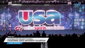 California State University Fullerton - California State University Fullerton [2025 Group Stunt Day 3] 2025 USA Spirit Natl's/Collegiate Champs/Jr. Natl's