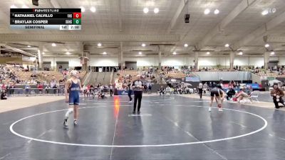 A 150 lbs Semifinal - Braylan Cosper, Soddy Daisy High School vs Nathaniel Calvillo, Fairview High School