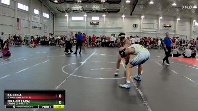 150 lbs Round 3 (6 Team) - Kai Cosa, Youngstown Elite vs Ibrahim Laraj, Capital City WC