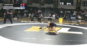 103 lbs Cons. Round 3 - Summer Batts, Lock Haven University vs Jeulenea Khang, West Liberty