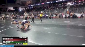 132 lbs Cons. Round 3 - Bailey Chafin, Team Oregon vs Lillianna Lopez, Team Colorado