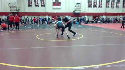 141 lbs Cons. Round 1 - Cael Sanders, Unattached vs Dom Fuharman, Big Bend