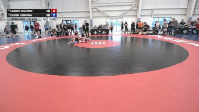 120 lbs Quarters - Landen Squires, Sunnyvale Wrestling Club vs Caden Herrera, Driller Wrestling Club