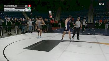 215 lbs Round Of 16 - Braiden Bagloe, Northbridge vs Ian McCubrey, Nashua South