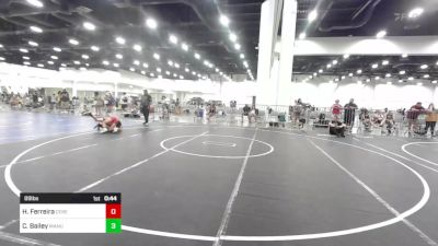 89 lbs Consolation - Hunter Ferreira, Ceres Pups WC vs Connor Bailey, Manu WC