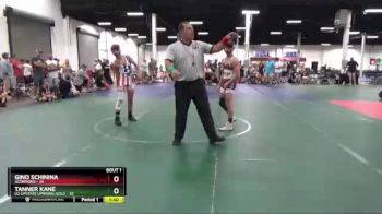 120 lbs Finals (2 Team) - Gino Schinina, Scorpions vs Tanner Kane, U2 Upstate Uprising Gold