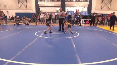 54-60 lbs Quarterfinal - Lillian Huya, Saegertown vs Brielle Richardson, CKWC