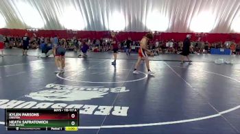 115-117 A Round 2 - Kylen Parsons, Creston vs Heath Safratowich, Park Rapids