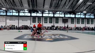 146-150 lbs Semifinal - Oscar Cervantes, SPAR vs Caidan Ronning, Lil Reapers