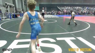 61 lbs Round Of 32 - Oliver Heist-Levine, Bozeman Wrestling Club vs Mason Brault, Nova Wrestling Club