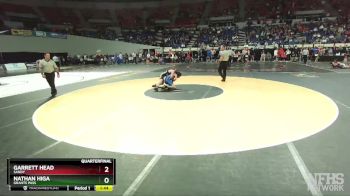 6A-106 lbs Quarterfinal - Garrett Head, Sandy vs Nathan Higa, Grants Pass