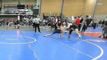 132 lbs Consi Of 4 - Derek Marcolini, Milford MA vs Jude Grammatico, Fairfield Warde