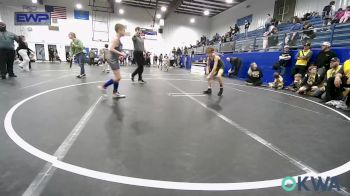 76 lbs Rr Rnd 5 - Desmond Gibson, Tecumseh Youth Wrestling vs Jaxon Higgins, Choctaw Ironman Youth Wrestling