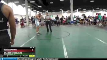 160 lbs Round 4 (8 Team) - Braidon Woodward, GTB Worldwide vs Ethan Farrell, Junior Terps