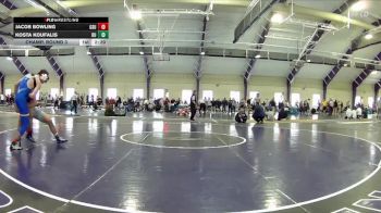 149 lbs Champ. Round 3 - Kosta Koufalis, Buffalo Unattached vs Jacob Bowling, Glenville State University