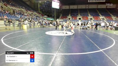 106 lbs Rnd Of 32 - Brock Goebel, NE vs Gunner Samora, NM