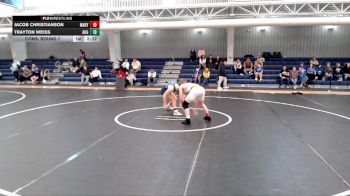 133 lbs Cons. Round 7 - Jacob Christianson, Mary vs Trayton Weiss, Augustana (SD)