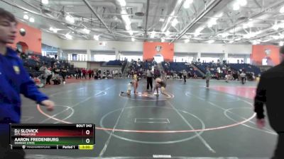 174 lbs Cons. Round 3 - Dj Slovick, Pitt-Bradford vs Aaron Fredenburg, Oswego State