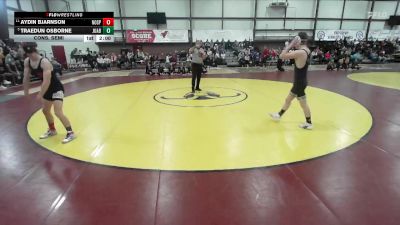 126 lbs Cons. Semi - Traedun Osborne, Juab vs Aydin Bjarnson, North Sanpete