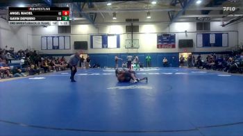 215 lbs 2nd Wrestleback (8 Team) - Gavin Deperro, St. Martin High School vs Angel Maciel, Ocean Springs