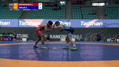 57 kg - Ahmad Javan, IRI vs Alireza Sarlak, IRI