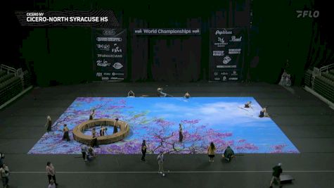 Cicero-North Syracuse HS "Cicero NY" at 2026 WGI Guard World Championships