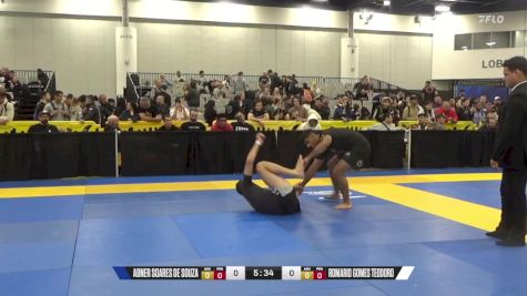 Romario Gomes Teodoro vs Abner Soares De Souza 2024 World IBJJF Jiu-Jitsu No-Gi Championship