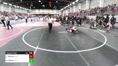 73 lbs Quarterfinal - Luke Martyn, Durango WC vs Royce Sellers, Grindhouse WC