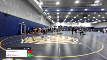 184 lbs Consi Of 4 - RJ Samuels, Wisconsin-Whitewater vs Jake Chambers, Coast Guard