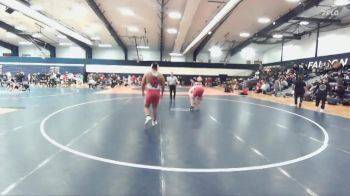285 lbs Cons. Round 2 - Michael Mastroianni, Bridgewater State vs Bruce Clark, Bridgewater State