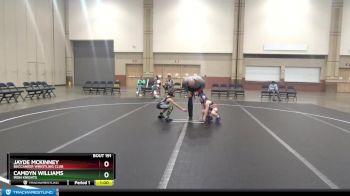 64 lbs Round 5 - Camdyn Williams, Iron Knights vs Jayde McKinney, Buccaneer Wrestling Club