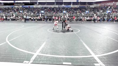 60 lbs Round Of 16 - Uriah Guebara, Maize vs Emmitt Wrigley, Marksmen Wrestling Club