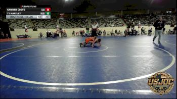 85 lbs 3rd Place - Camden Cloyd, Lexington Wrestling Club vs Ty Hartley, Husky Wrestling Club