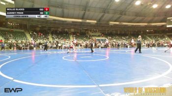 135 lbs Consolation - Mollie Blades, Ubasa Wrestling Academy vs Audrey Pride, Keystone Wrestling Club