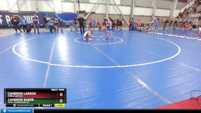 78 lbs Cons. Round 1 - Cameron Larson, Steelclaw WC vs Cameron Baker, Team Aggression WC