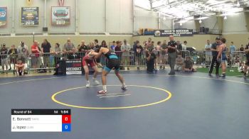 65 kg Round Of 64 - Evan Bennett, The Wrestling Factory Of Cleveland vs Jacob Lopez, Clovis North